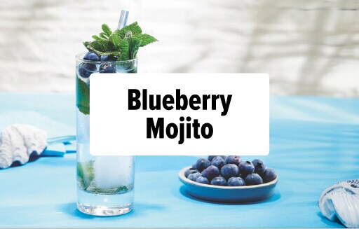 Blueberry Mojito: doorklikplaatje naar cocktailpagina